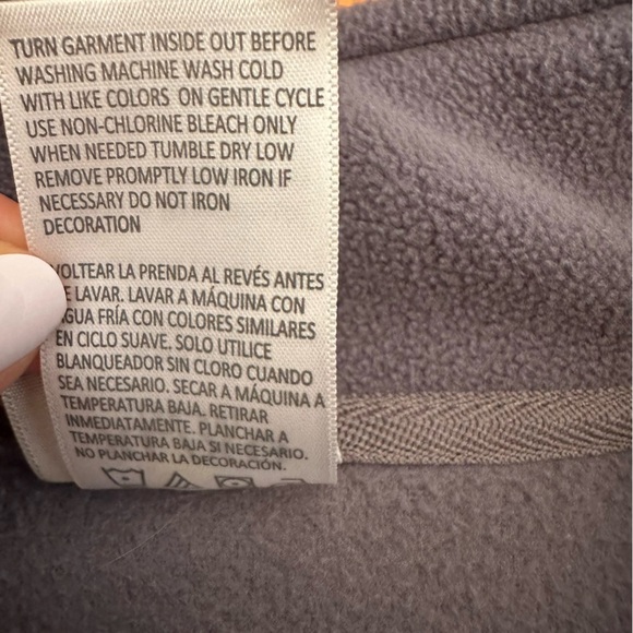 Men's Virginia Tech Quarter Zip Pullover Fleece Jacket X Large (T) - Picture 8 of 9